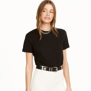 Danielle Bernstein T Shirt Bodysuit XS Black